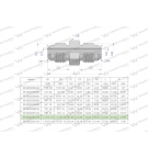 Złączka hydrauliczna calowa BB 1 1/16