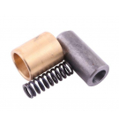 Zestaw naprawczy zabieraka ( sworzeń. tulejka. sprężyna ) kosiarka rotacyjna polska Waryński