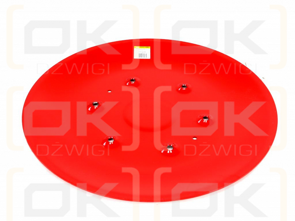 Talerz ślizgowy Kosiarka rotacyjna 1,35 m gr. 4 mm Waryński