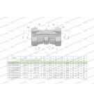 Złączka hydrauliczna calowa AA 1/4