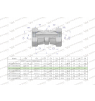 Złączka hydrauliczna redukcyjna calowa AA 3/8