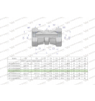 Złączka hydrauliczna calowa AA 1/2