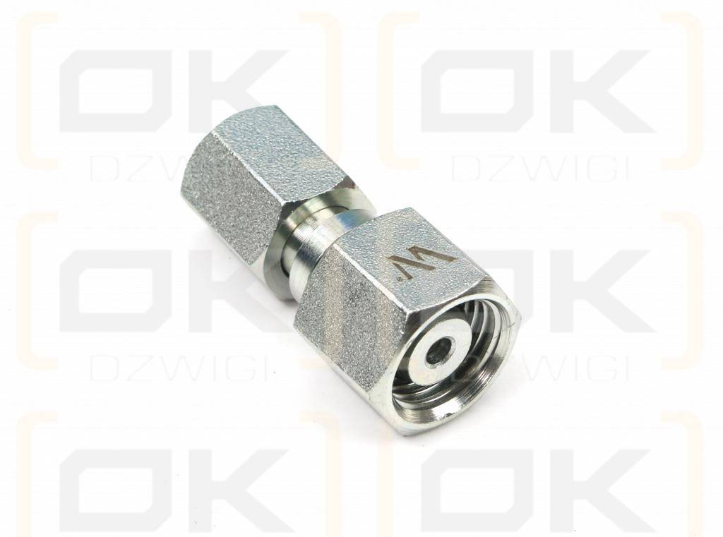 Złączka hydrauliczna metryczna AA M14x1.5 08L x M12x1.5 06L Waryński ( sprzedawane po 2 )