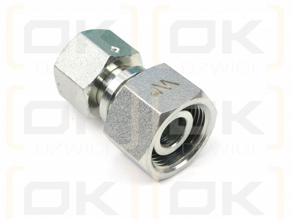 Złączka hydrauliczna metryczna AA M22x1.5 15L x M18x1.5 12L Waryński ( sprzedawane po 5 )