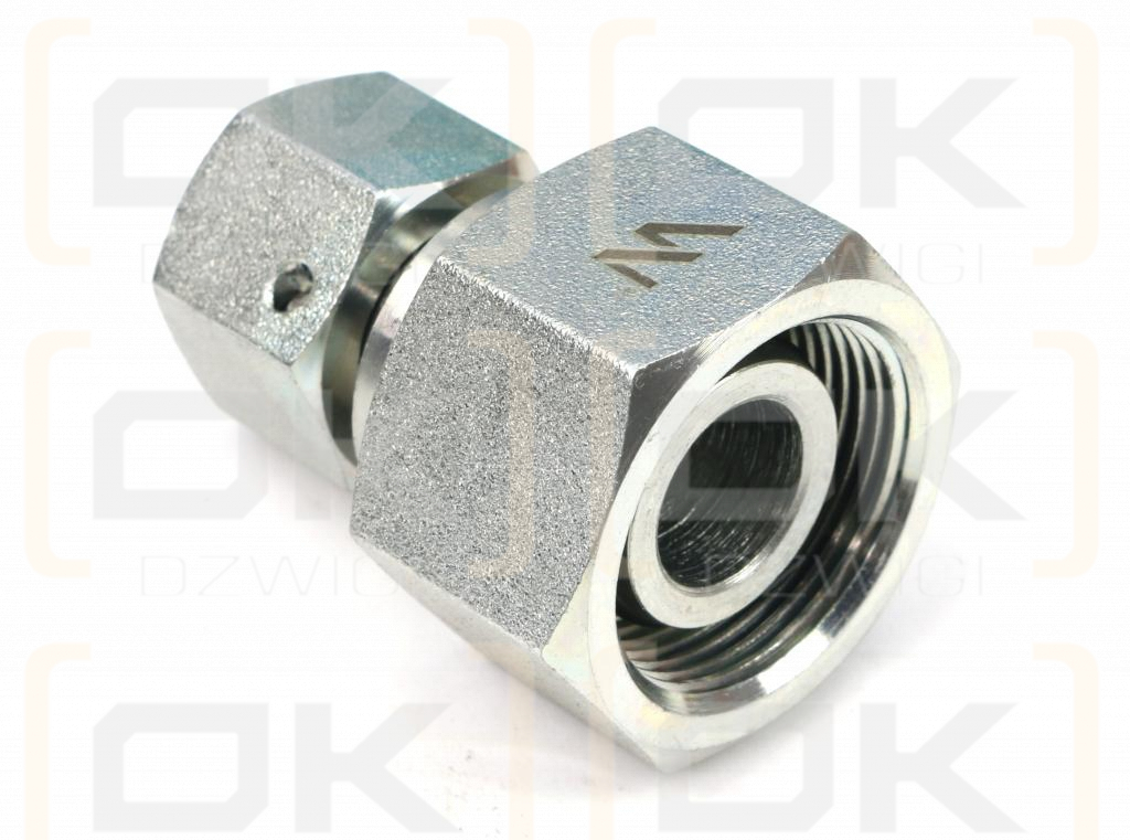 Złączka hydrauliczna metryczna AA M26x1.5 18L x M18x1.5 12L Waryński