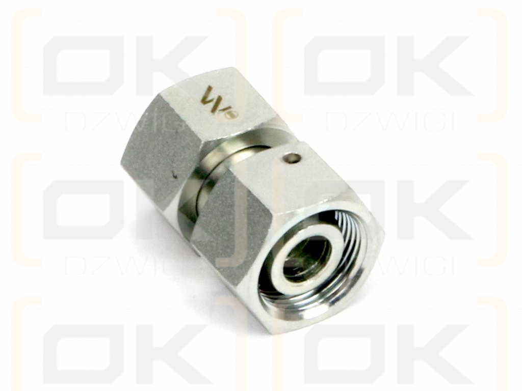Złączka hydrauliczna metryczna AA M26x1.5 18L Waryński