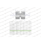 Złączka hydrauliczna metryczna AA M30x2 22L Waryński