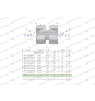 Złączka hydrauliczna metryczna AA M45x2 35L Waryński