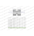 Złączka hydrauliczna metryczna AA M52x2 42L Waryński