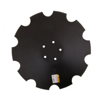Talerz uzębiony Z-10 fi 460 mocowanie 5 / 105mm grubość 6mm zastosowanie Horsch Farmet stal borowa Waryński 28071304 3002223 3003144