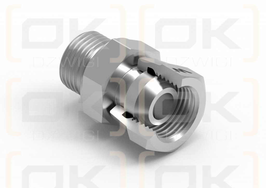 Złączka hydrauliczna calowa AB 3/8