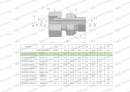 Przyłączka hydrauliczna AB (EVGE) M12x1.5 06L x 1/8