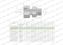 Przyłączka hydrauliczna AB (EVGE) M14x1.5 08L x 1/4