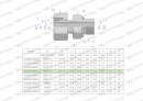 Przyłączka hydrauliczna AB (EVGE) M18x1.5 12L x 3/8