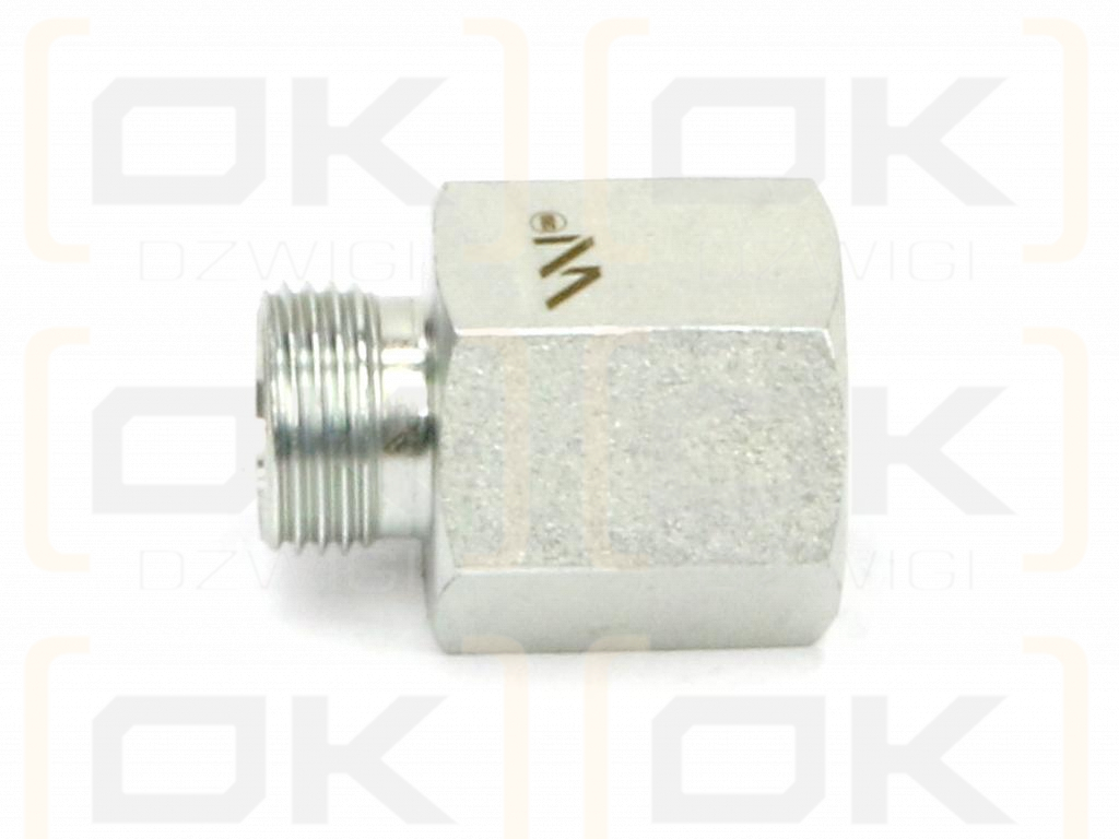 Tulejka różnicowa hydrauliczna metryczna AB M16x1.5 10L GZ x M14x1.5 GW Waryński ( sprzedawane po 2 )
