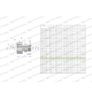 Złączka hydrauliczna metryczna AB (XKOR) A-M36x2 28L / B-M18x1.5 12L Waryński