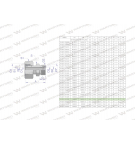 Złączka hydrauliczna metryczna AB (XKOR) A-M45x2 35L / B-M22x1.5 15L Waryński
