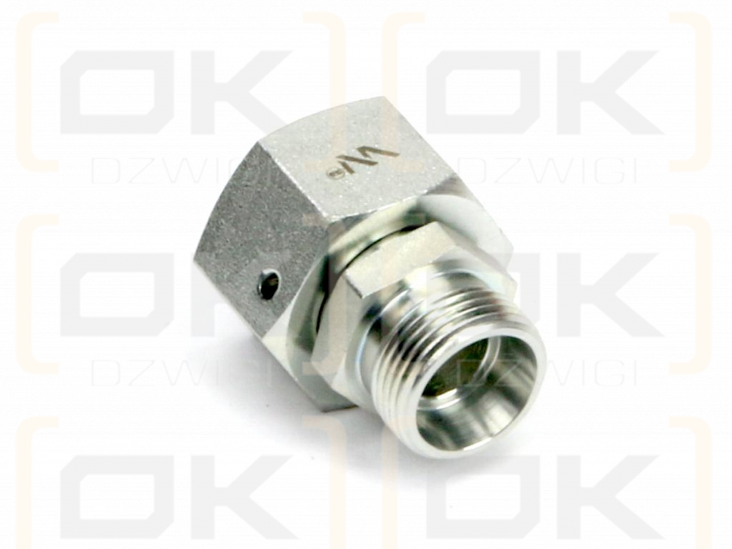 Złączka hydrauliczna metryczna AB (XKOR) A-M45x2 35L / B-M36x2 22L Waryński