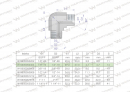 Kolanko hydrauliczne calowe BB 1/4