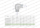 Kolanko hydrauliczne calowe BB 1