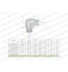 Kolanko hydrauliczne calowe BB 1 1/4