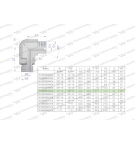 Kolanko hydrauliczne nastawne calowe BB 1/2