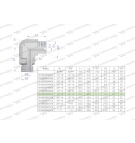 Kolanko hydrauliczne nastawne calowe BB 1/2