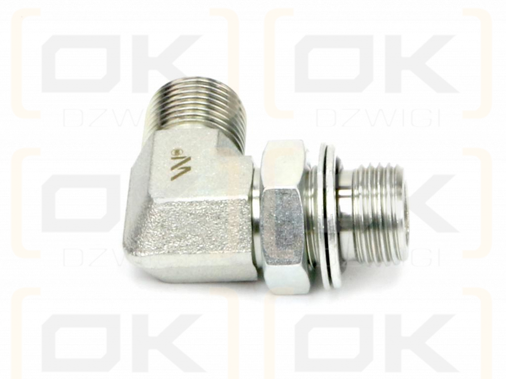 Kolanko hydrauliczne nastawne calowe BB 1