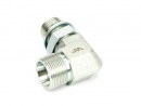 Kolanko hydrauliczne nastawne BB M18x1.5 12L x 3/8