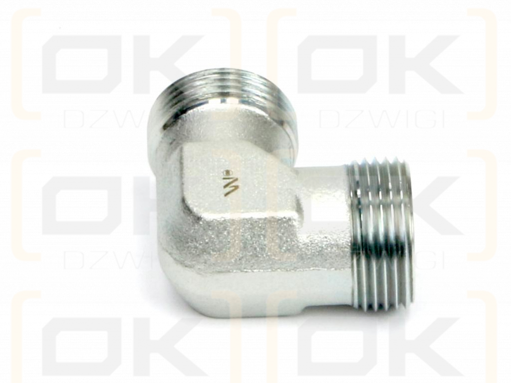 Kolanko hydrauliczne metryczne BB M16x1.5 10L (XW) Waryński ( sprzedawane po 5 )