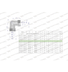 Kolanko hydrauliczne metryczne BB M18x1.5 12L (XW) Waryński ( sprzedawane po 5 )
