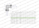 Kolanko hydrauliczne metryczne BB M22x1.5 15L (XW) Waryński ( sprzedawane po 5 )