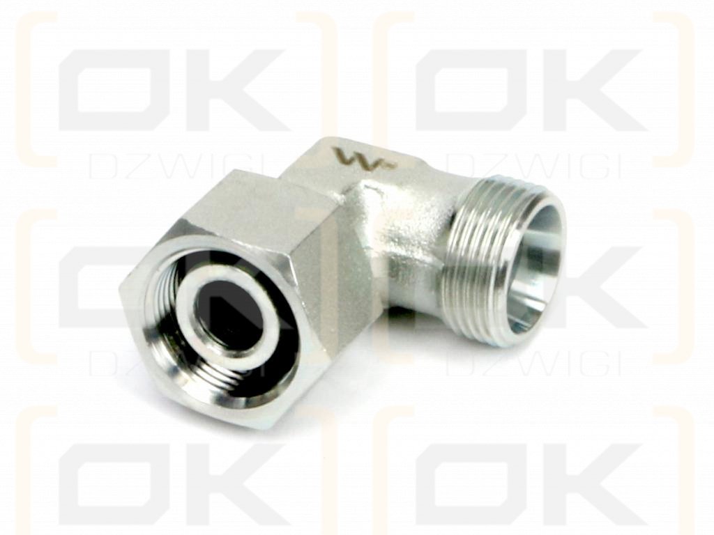 Kolanko hydrauliczne metryczne AB M12x1.5 06L (XEVW) Waryński ( sprzedawane po 2 )