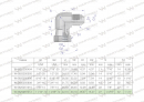 Kolanko hydrauliczne calowe AB 1 1/16