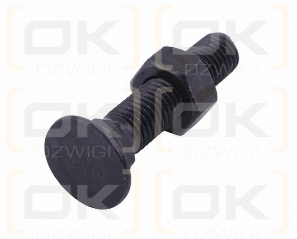 Śruba kpl. płużna podsadzana D 608 M10x70 mm kl.10.9 Waryński ( sprzedawane po 25 )