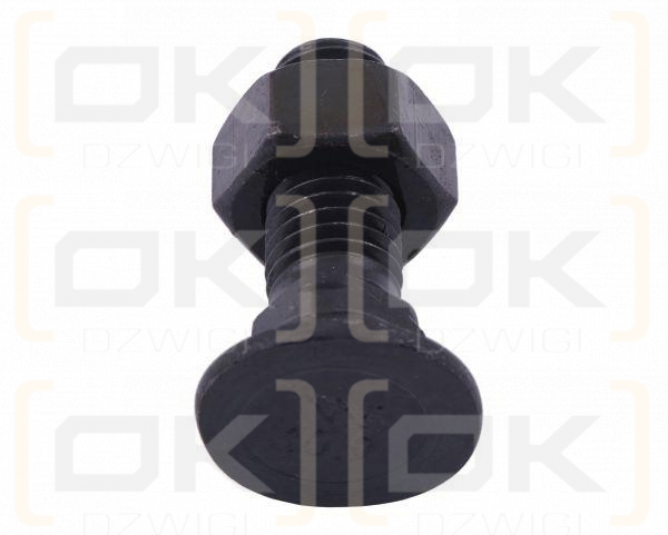 Śruba kpl. płużna podsadzana D 608 M12x40 mm kl.10.9 Waryński ( sprzedawane po 25 )