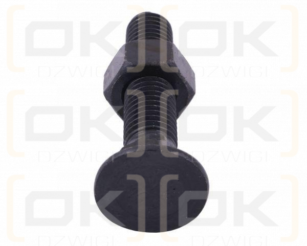 Śruba kpl. płużna podsadzana D 608 M12x65 mm kl.10.9 Waryński ( sprzedawane po 25 )