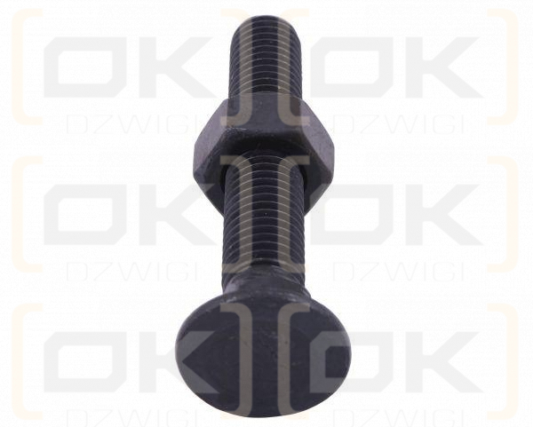 Śruba kpl. płużna podsadzana D 608 M12x80 mm kl.10.9 zastosowanie Gruber Waryński ( sprzedawane po 25 )