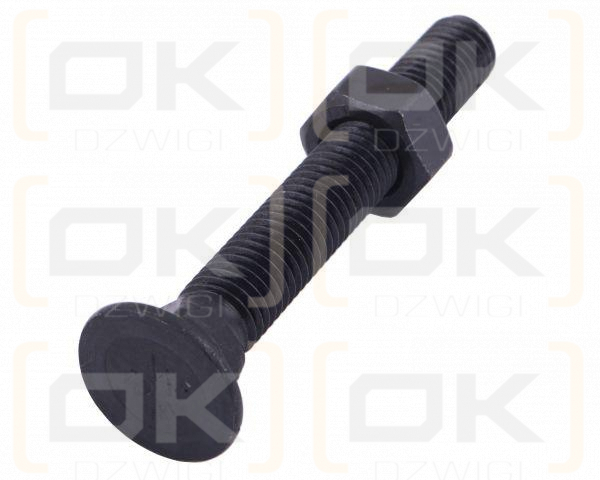Śruba kpl. płużna podsadzana D 608 M12x90 mm kl.10.9 zastosowanie Gruber Waryński ( sprzedawane po 25 )
