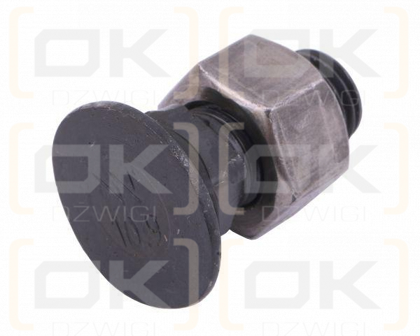 Śruba kpl. płużna podsadzana D 608 M14x35 mm kl.10.9 Waryński ( sprzedawane po 10 )