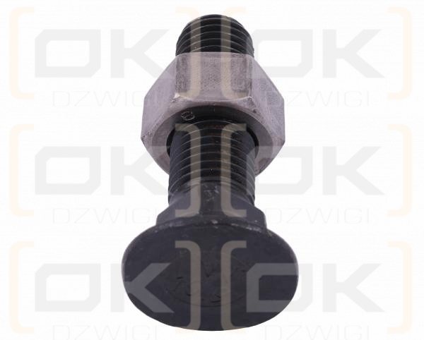 Śruba kpl. płużna podsadzana D 608 M16x70 mm kl.10.9 Waryński ( sprzedawane po 10 )