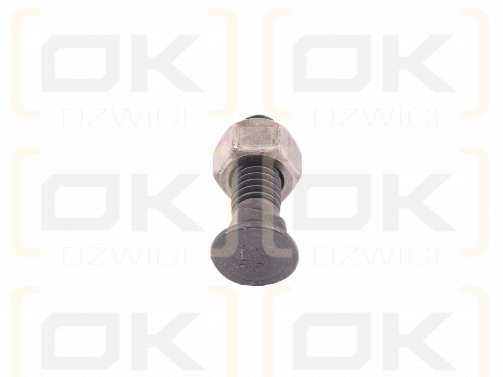 Śruba kpl. płużna podsadzana M12x35 mm kl.8.8 Waryński ( sprzedawane po 25 )