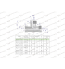 Trójnik hydrauliczny metryczny BBB M12x1.5 06L (XT) Waryński ( sprzedawane po 2 )