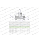 Trójnik hydrauliczny metryczny BBB M18x1.5 12L (XT) Waryński ( sprzedawane po 5 )