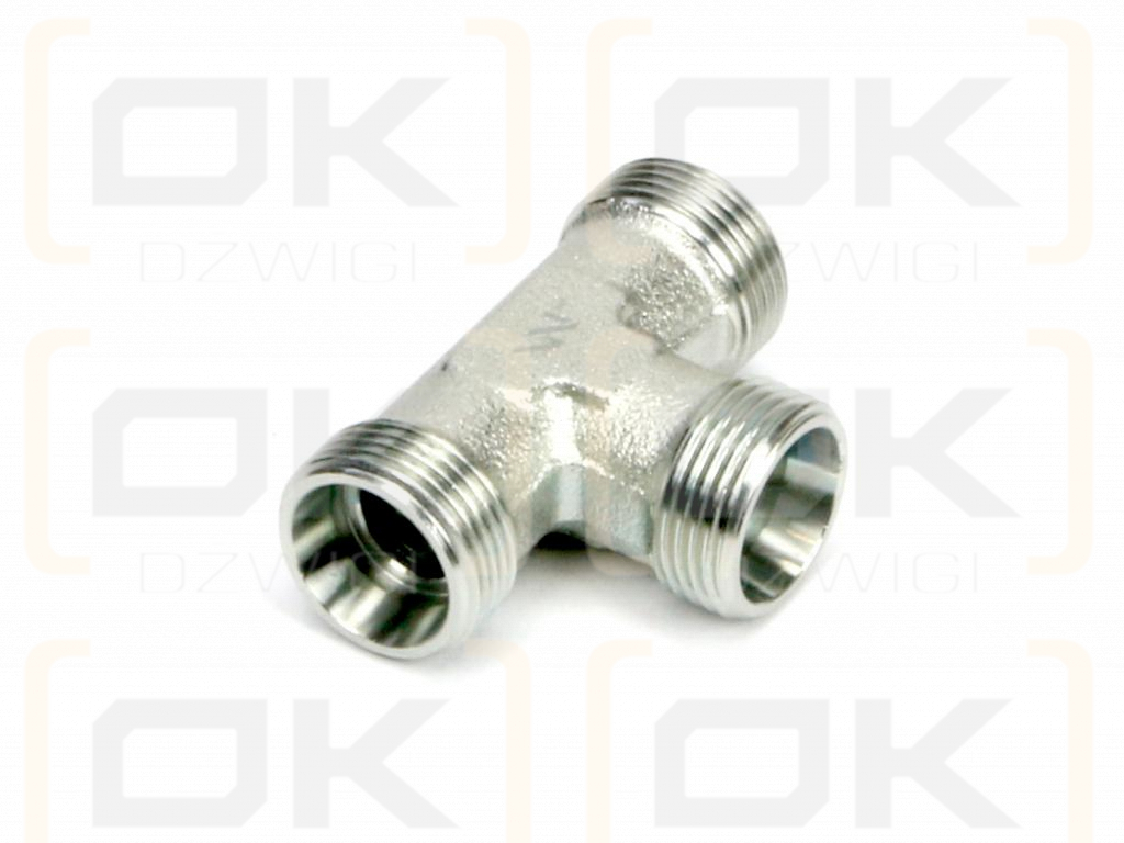 Trójnik hydrauliczny metryczny BBB M45x2 35L (XT) Waryński