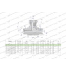 Trójnik hydrauliczny symetryczny calowy BAB 1/4