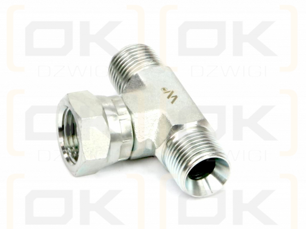 Trójnik hydrauliczny symetryczny calowy BAB 3/8