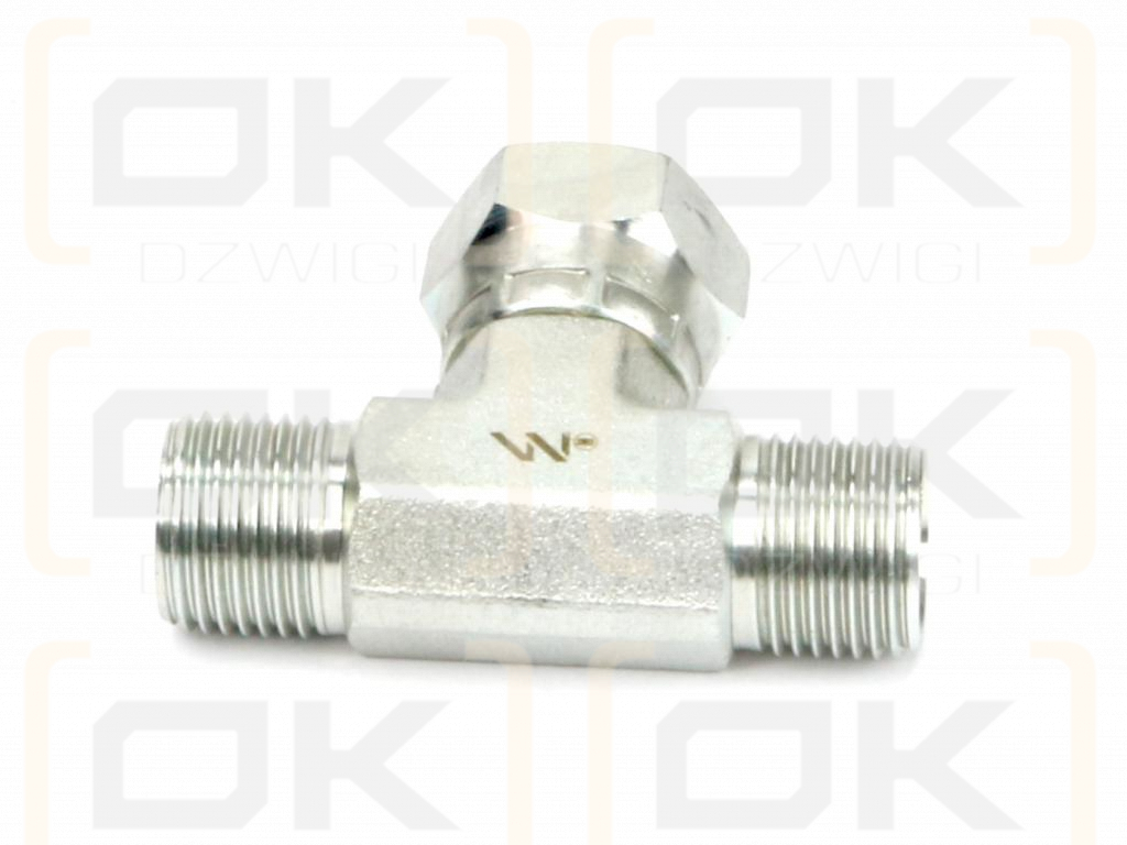 Trójnik hydrauliczny symetryczny calowy BAB 3/8