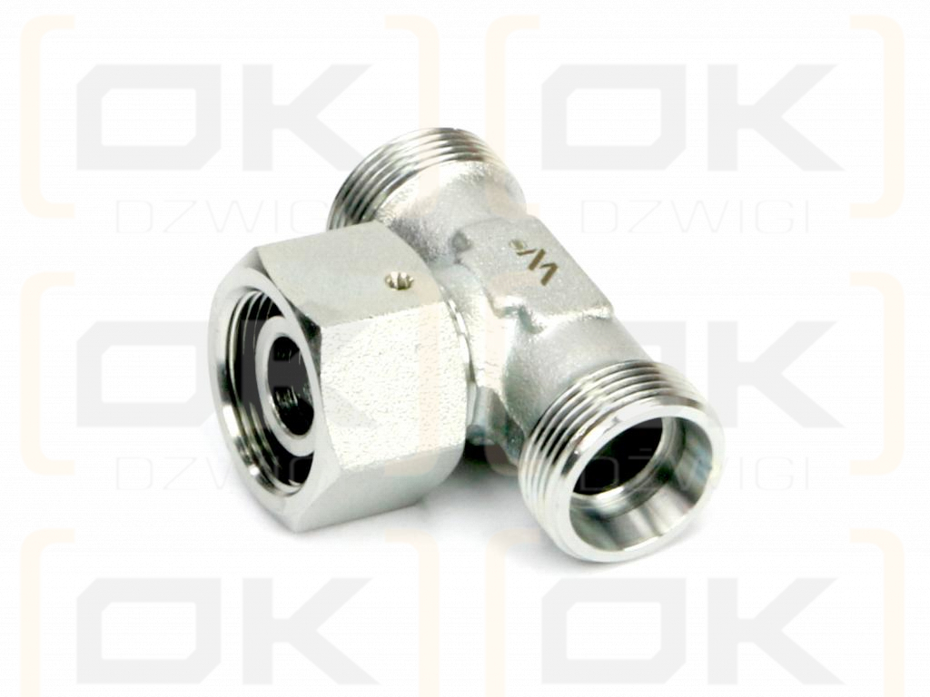Trójnik hydrauliczny symetryczny metryczny BAB M12x1.5 06L (XEVT) Waryński ( sprzedawane po 2 )