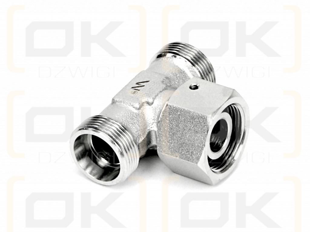 Trójnik hydrauliczny symetryczny metryczny BAB M18x1.5 12L (XEVT) Waryński ( sprzedawane po 50 )